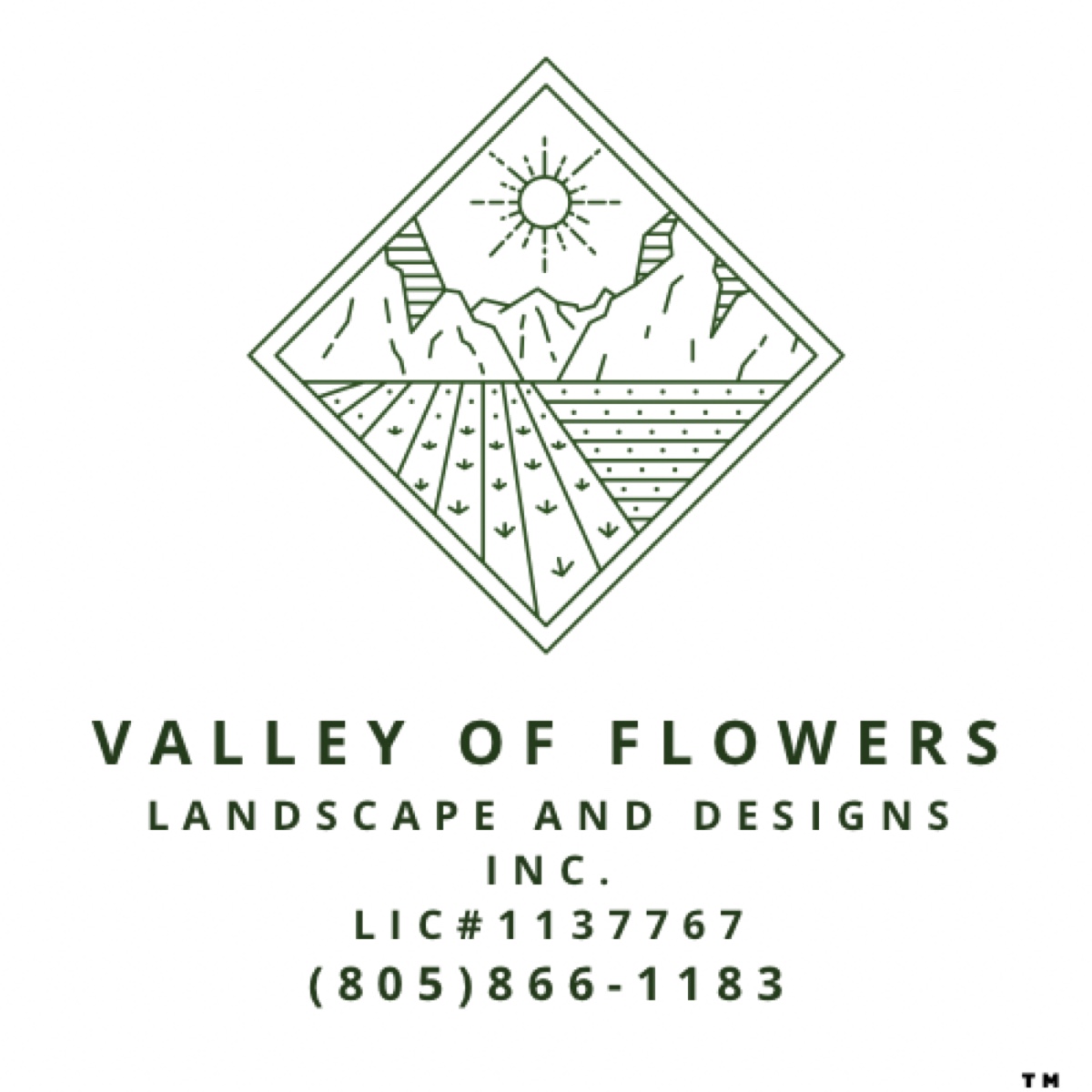 VALLEY OF FLOWERS LANDSCAPE AND DESIGNS INC logo